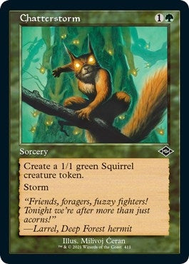 Image for Chatterstorm (Retro Frame) (Foil Etched) (411) [Modern Horizons 2]