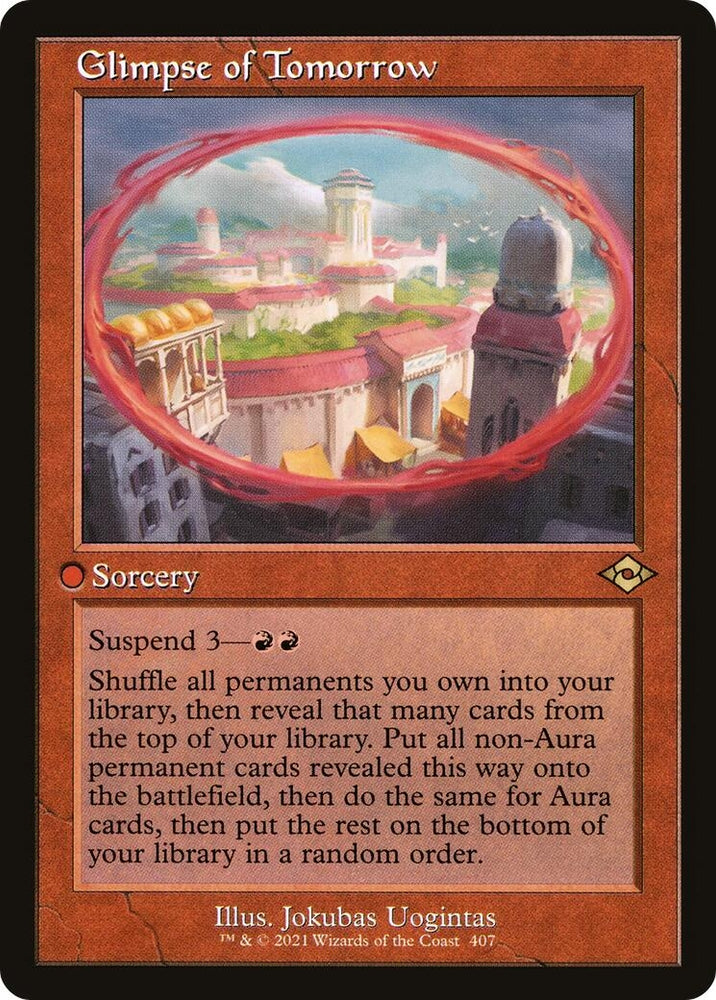 Image for Glimpse of Tomorrow (Retro Frame) (407) [Modern Horizons 2]