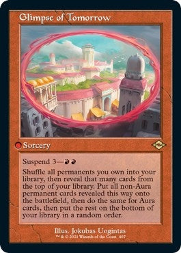 Image for Glimpse of Tomorrow (Retro Frame) (Foil Etched) (407) [Modern Horizons 2]