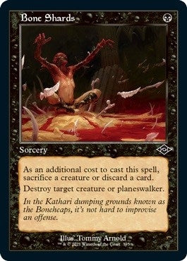 Image for Bone Shards (Retro Frame) (Foil Etched) (395) [Modern Horizons 2]