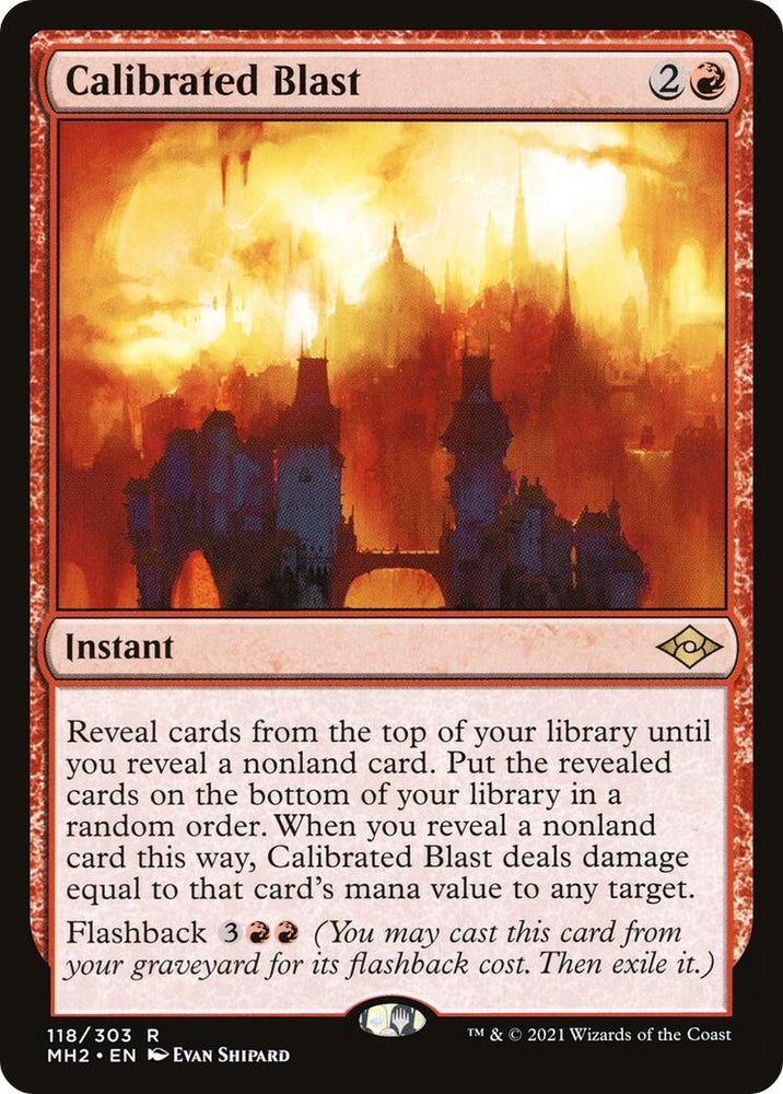 Image for Calibrated Blast (118) [Modern Horizons 2]