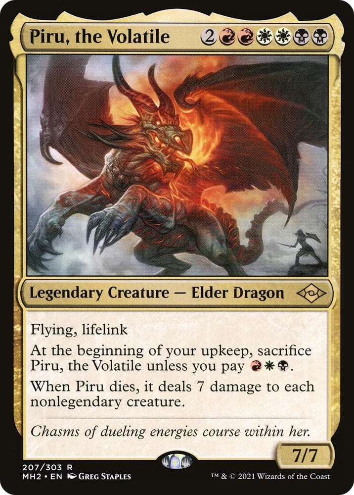 Image for Piru, the Volatile (207) [Modern Horizons 2]