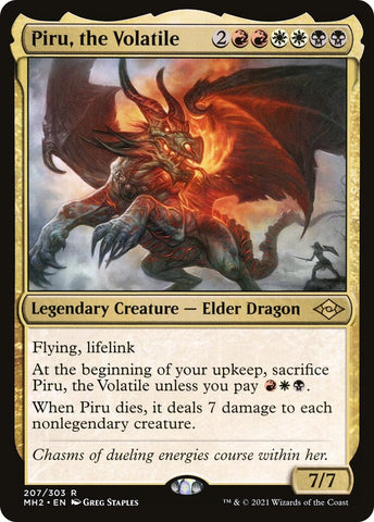 Image for Piru, the Volatile (207) [Modern Horizons 2]