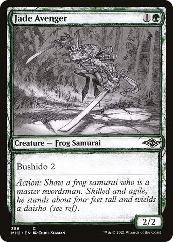 Image for Jade Avenger (Showcase) (356) [Modern Horizons 2]