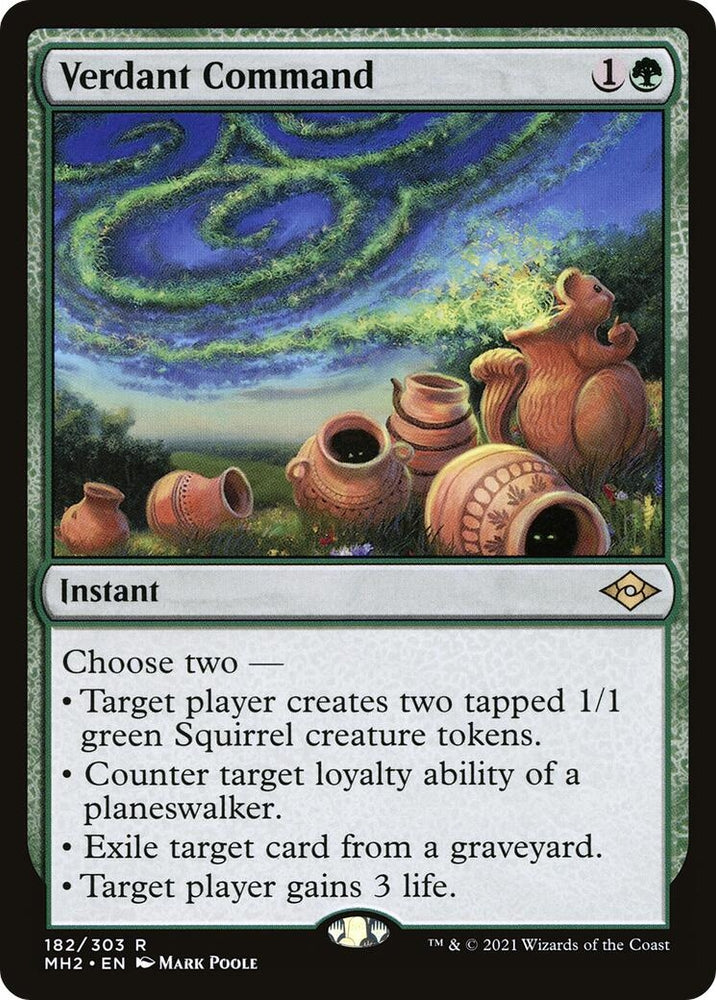 Image for Verdant Command (182) [Modern Horizons 2]