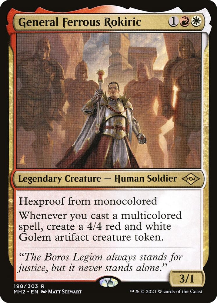 Image for General Ferrous Rokiric (198) [Modern Horizons 2]