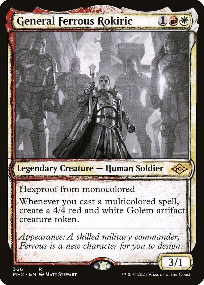 Image for General Ferrous Rokiric (Showcase) (366) [Modern Horizons 2]