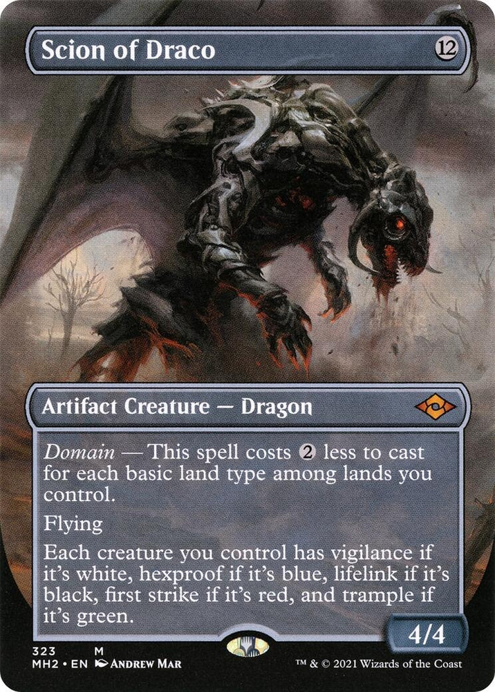 Image for Scion of Draco (Borderless) (323) [Modern Horizons 2]