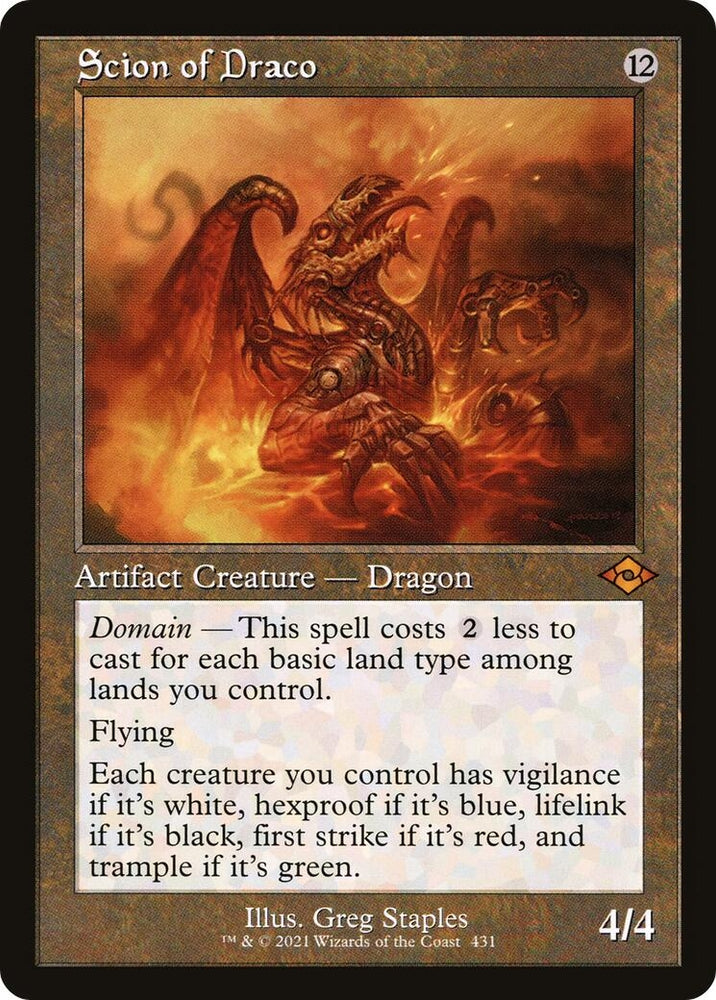 Image for Scion of Draco (Retro Frame) (431) [Modern Horizons 2]