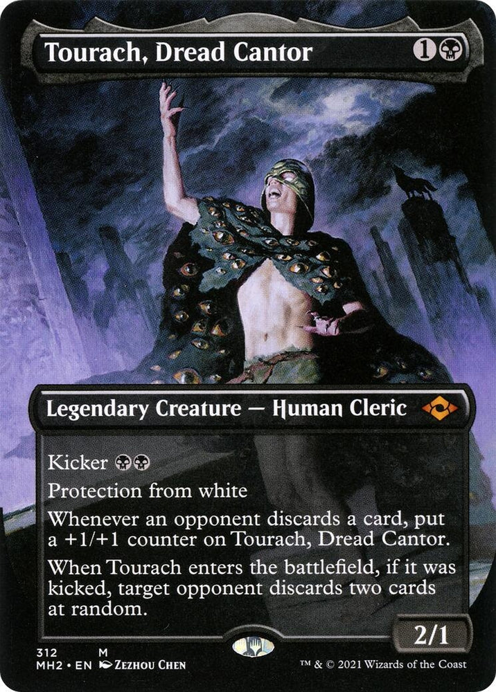Image for Tourach, Dread Cantor (Borderless) (312) [Modern Horizons 2]