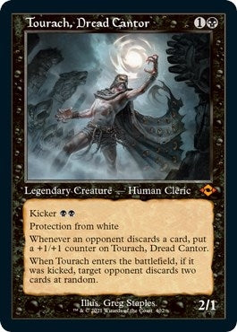 Image for Tourach, Dread Cantor (Retro Frame) (Foil Etched) (402) [Modern Horizons 2]