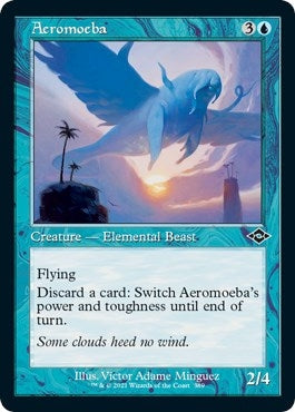 Image for Aeromoeba (Retro Frame) (Foil Etched) (389) [Modern Horizons 2]