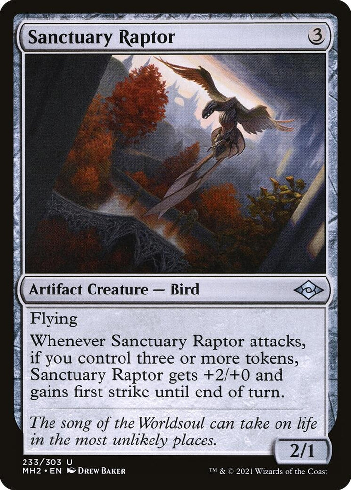 Image for Sanctuary Raptor (233) [Modern Horizons 2]