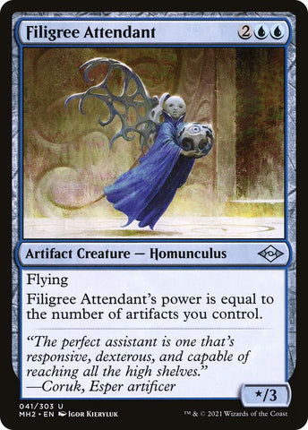 Image for Filigree Attendant (41) [Modern Horizons 2]