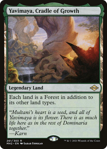 Image for Yavimaya, Cradle of Growth (261) [Modern Horizons 2]