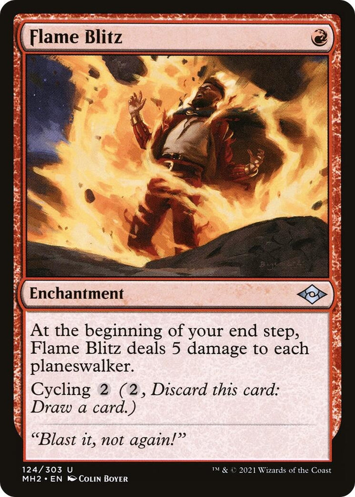 Image for Flame Blitz (124) [Modern Horizons 2]