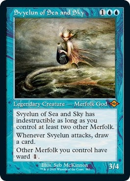 Image for Svyelun of Sea and Sky (Retro Frame) (Foil Etched) (393) [Modern Horizons 2]