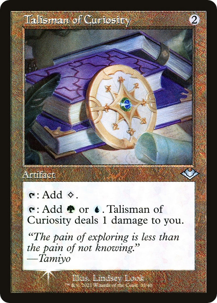 Image for Talisman of Curiosity (Retro Frame) (35) [Modern Horizons]