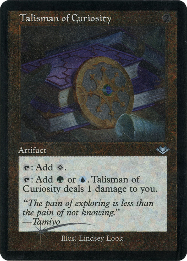 Image for Talisman of Curiosity (Retro Frame) (Foil Etched) (35) [Modern Horizons]