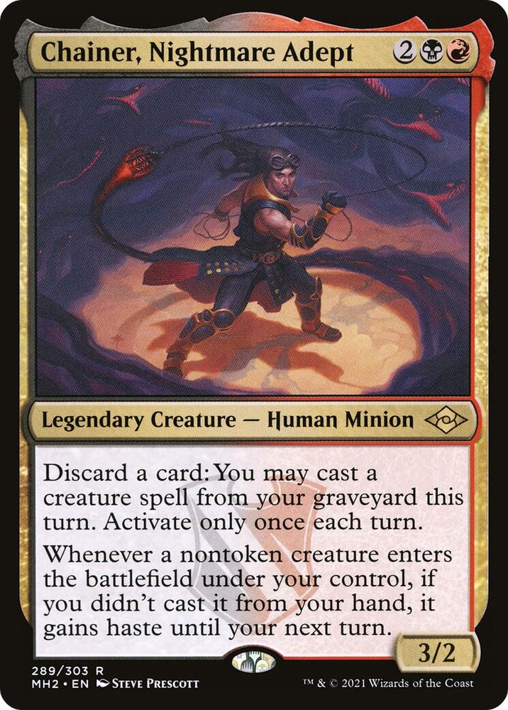 Image for Chainer, Nightmare Adept (289) [Modern Horizons 2]