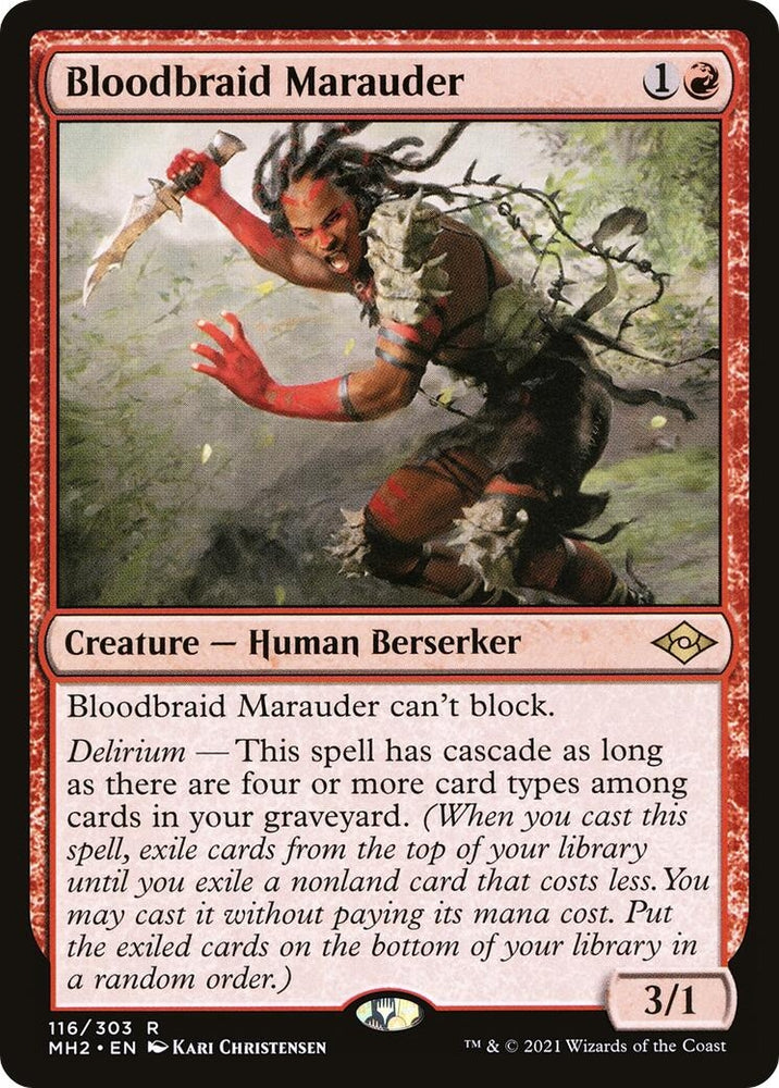 Image for Bloodbraid Marauder (116) [Modern Horizons 2]
