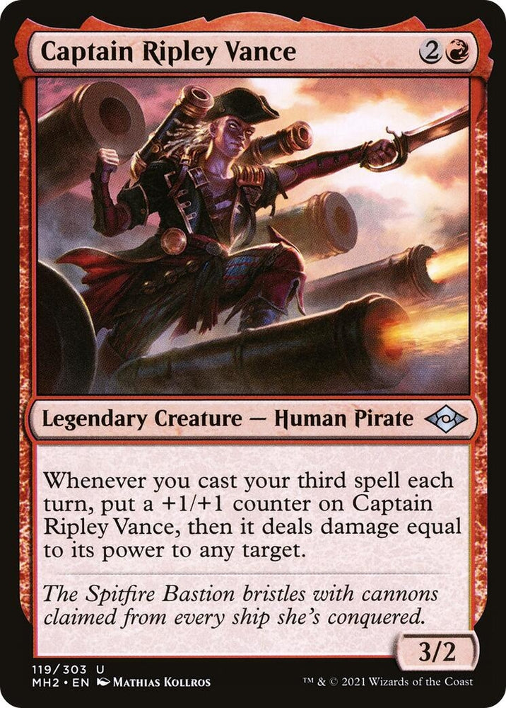 Image for Captain Ripley Vance (119) [Modern Horizons 2]