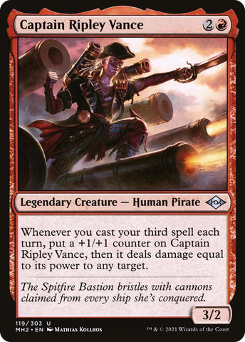 Image for Captain Ripley Vance (119) [Modern Horizons 2]