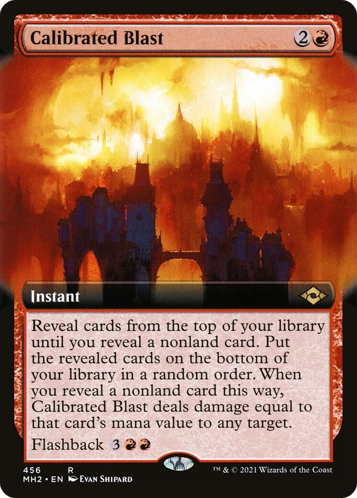 Image for Calibrated Blast (Extended Art) (456) [Modern Horizons 2]