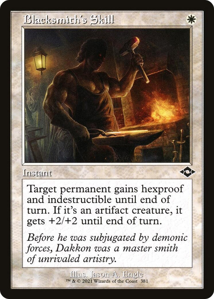 Image for Blacksmith's Skill (Retro Frame) (381) [Modern Horizons 2]