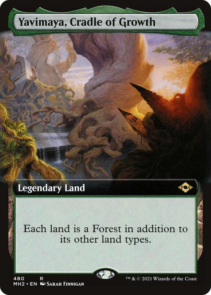 Image for Yavimaya, Cradle of Growth (Extended Art) (480) [Modern Horizons 2]