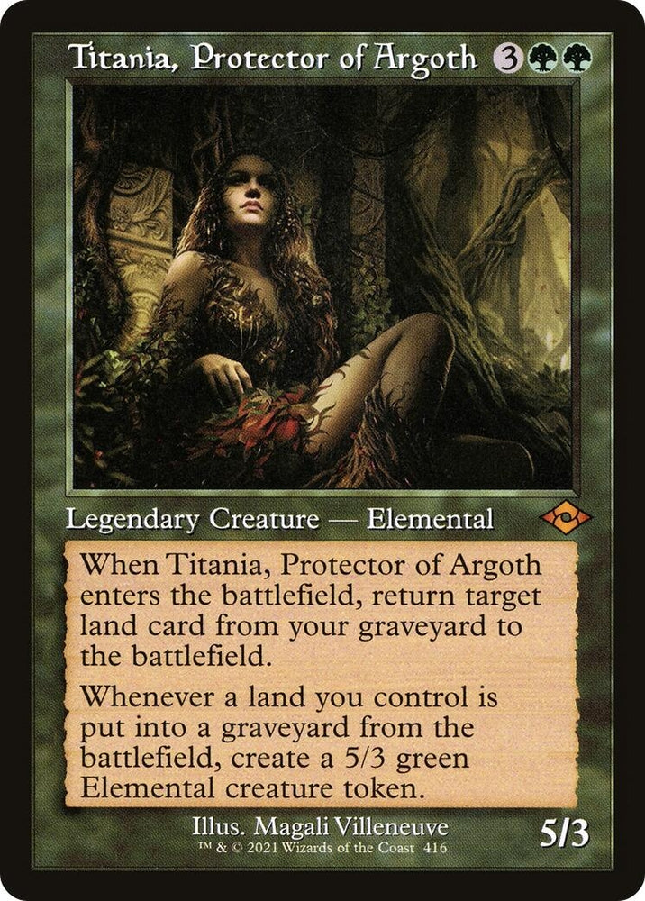 Image for Titania, Protector of Argoth (Retro Frame) (416) [Modern Horizons 2]