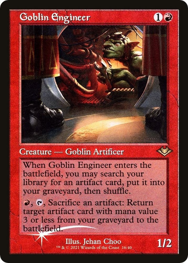 Image for Goblin Engineer (Retro Frame) (16) [Modern Horizons]