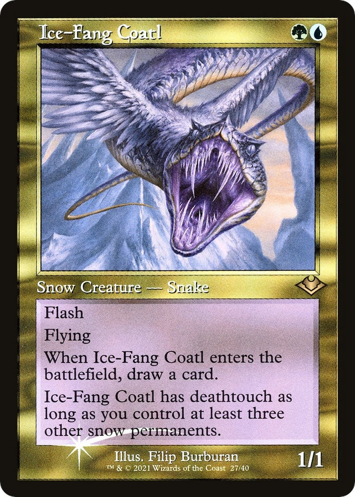 Image for Ice-Fang Coatl (Retro Frame) (27) [Modern Horizons]