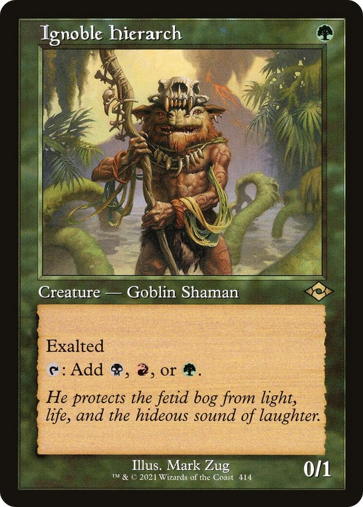 Image for Ignoble Hierarch (Retro Frame) (414) [Modern Horizons 2]