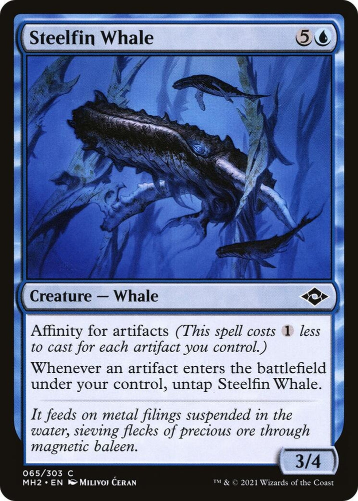 Image for Steelfin Whale (65) [Modern Horizons 2]
