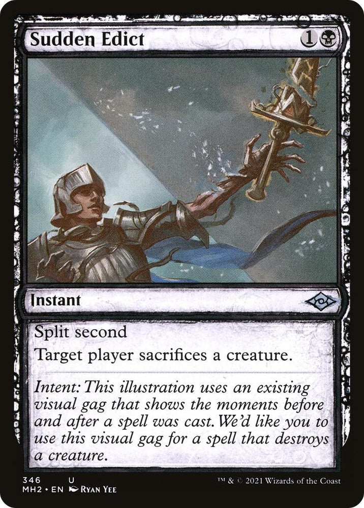 Image for Sudden Edict (Showcase) (346) [Modern Horizons 2]