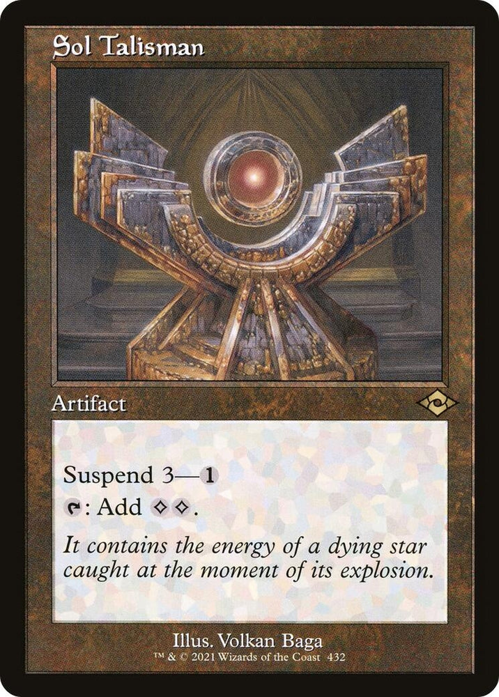 Image for Sol Talisman (Retro Frame) (432) [Modern Horizons 2]