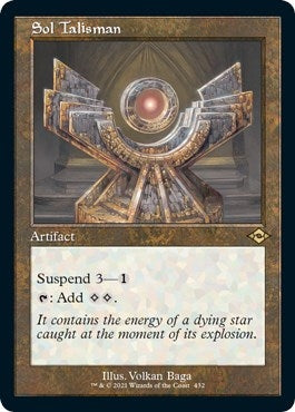 Image for Sol Talisman (Retro Frame) (Foil Etched) (432) [Modern Horizons 2]
