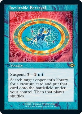 Image for Inevitable Betrayal (Retro Frame) (Foil Etched) (390) [Modern Horizons 2]