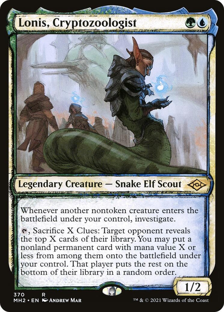 Image for Lonis, Cryptozoologist (Showcase) (370) [Modern Horizons 2]