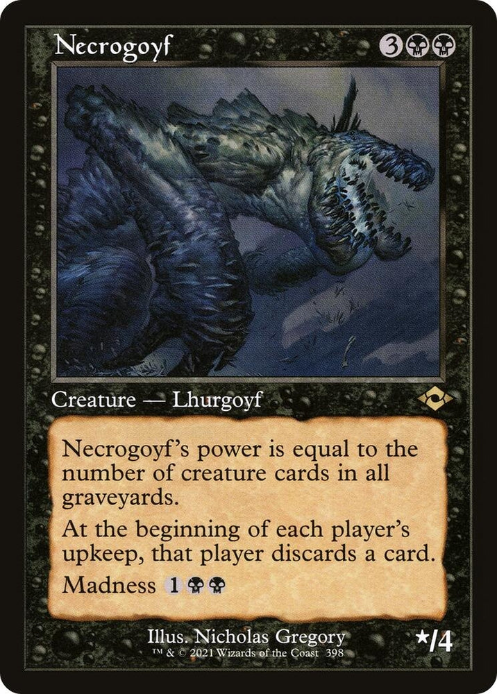 Image for Necrogoyf (Retro Frame) (398) [Modern Horizons 2]