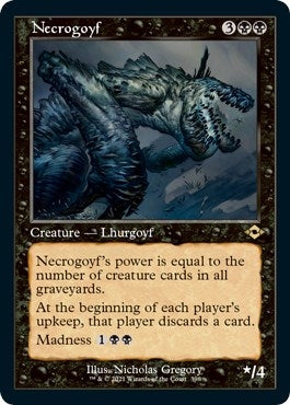 Image for Necrogoyf (Retro Frame) (Foil Etched) (398) [Modern Horizons 2]