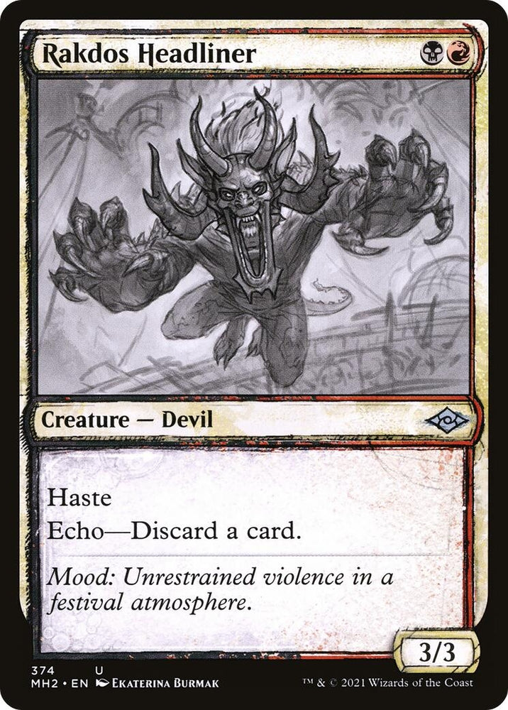 Image for Rakdos Headliner (Showcase) (374) [Modern Horizons 2]
