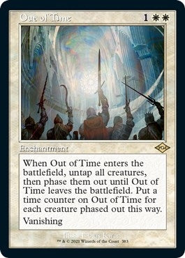 Image for Out of Time (Retro Frame) (Foil Etched) (383) [Modern Horizons 2]