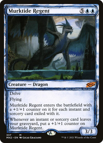 Image for Murktide Regent (Showcase) (337) [Modern Horizons 2]