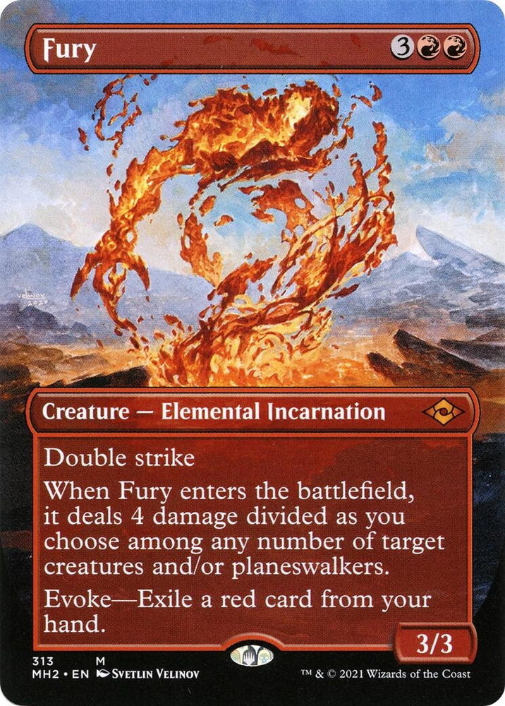 Image for Fury (Borderless) (313) [Modern Horizons 2]