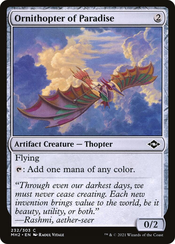 Image for Ornithopter of Paradise (232) [Modern Horizons 2]