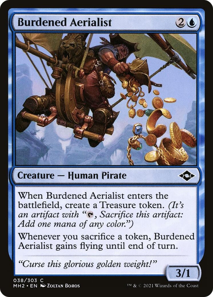 Image for Burdened Aerialist (38) [Modern Horizons 2]