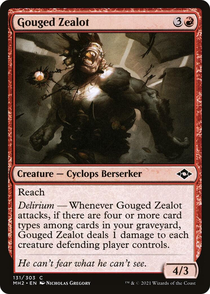 Image for Gouged Zealot (131) [Modern Horizons 2]