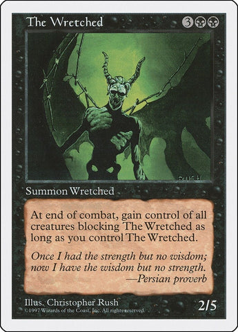 Image for The Wretched - Magic: The Gathering
